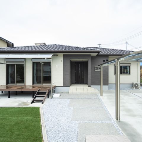 穏やかな時間が流れる、住みやすい平屋の住まい